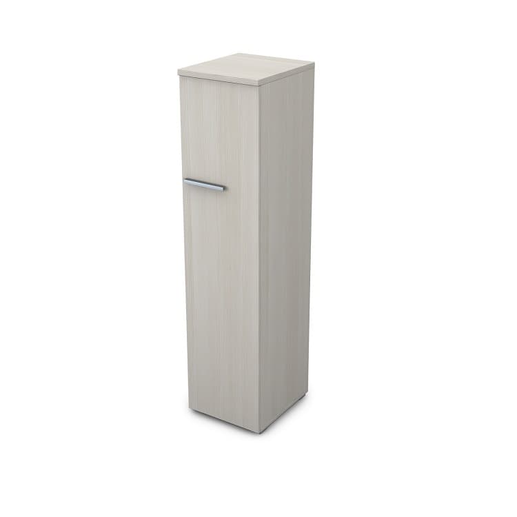 Шкаф узкий (пенал) АЛСАВ Gloss 9П.004.1 Ivory