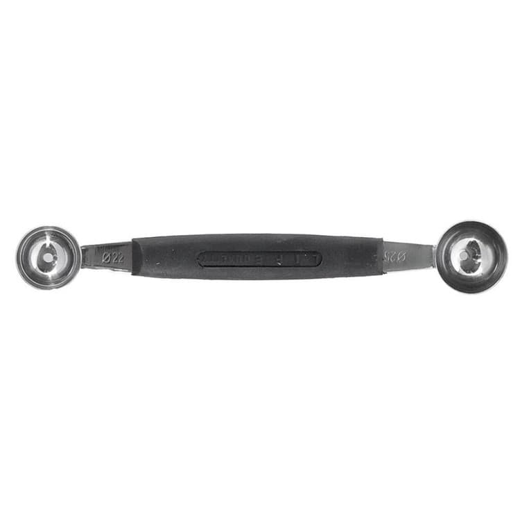 Ложка Шато двухсторонняя, рабочая часть 2,2/2,5 см, P.L. Proff Cuisine Proff Chef Line GS-10832-22/25-BK201-REPL (92001347)