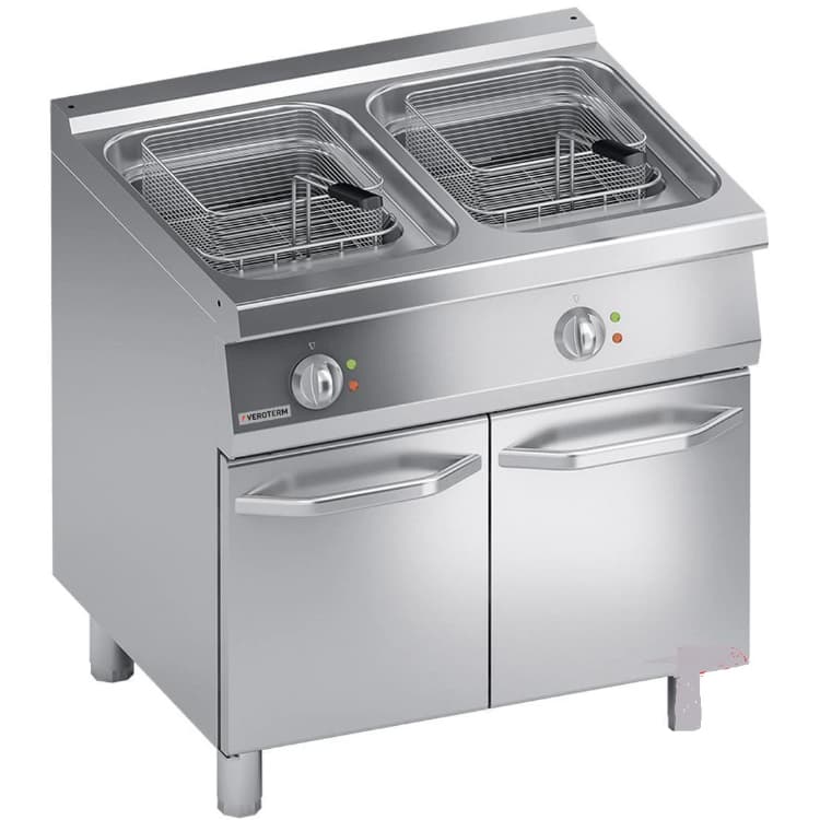 Фритюрница Veroterm VT7FGE1015 напольная 15+15 л