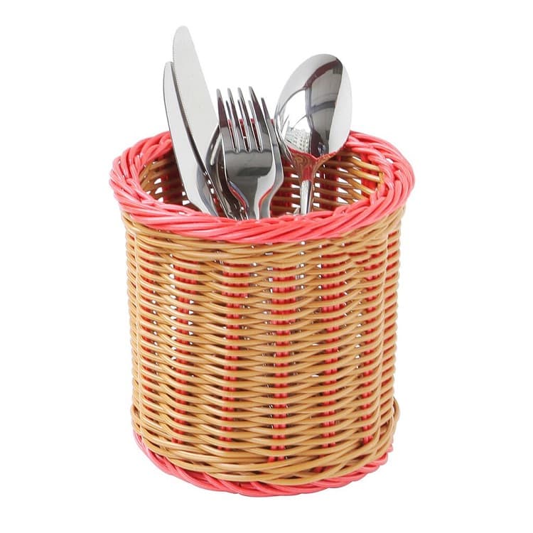 Контейнер для столовых приборов 15x15 см ротанг, P.L. Proff Cuisine C06063V-UPS (арт.78040012)