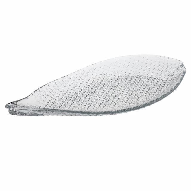 Блюдо для рыбы ARDACAM Longbeach ARD 2050.1 38,5x19 см h 3,5 см (стекло, прозрачное)