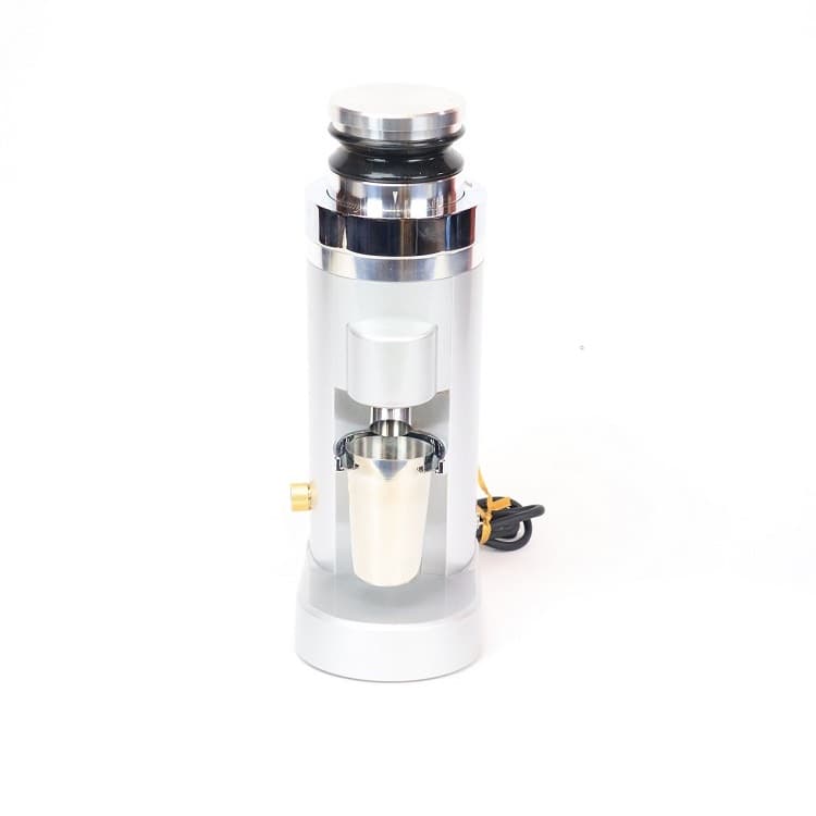 Кофемолка для альтернативы и эспрессо JieXing JX-828 single dose серебряная