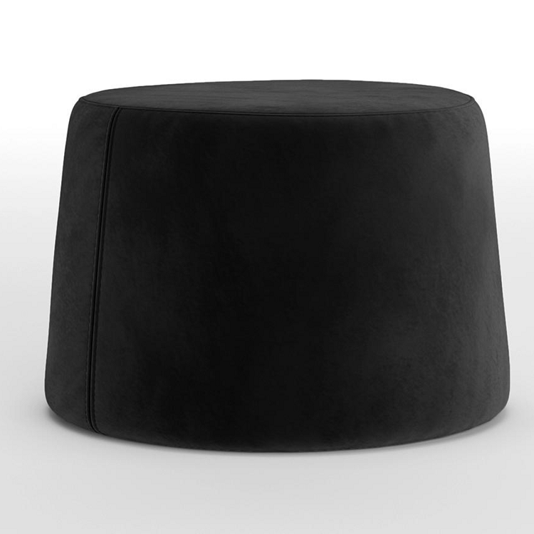 Пуф Мастерфабрик Дисинго Saga dark grey ткань рогожка
