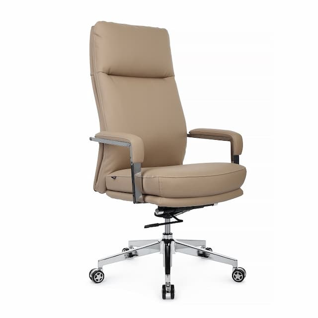 Кресло офисное Riva Chair Leon (A916-1) бежевый