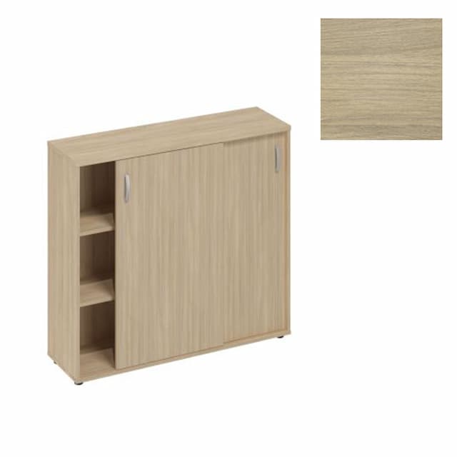 Шкаф-купе средний (для 2-х столов 60) Юнитекс А4 (124.4x36.4x112.8) А4 320 ДК дуб скандинавский