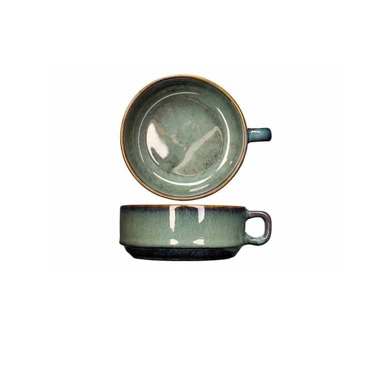 Чашка суповая с ручкой d 12,5 см h 5 см CosyTrendy JADE 5868013