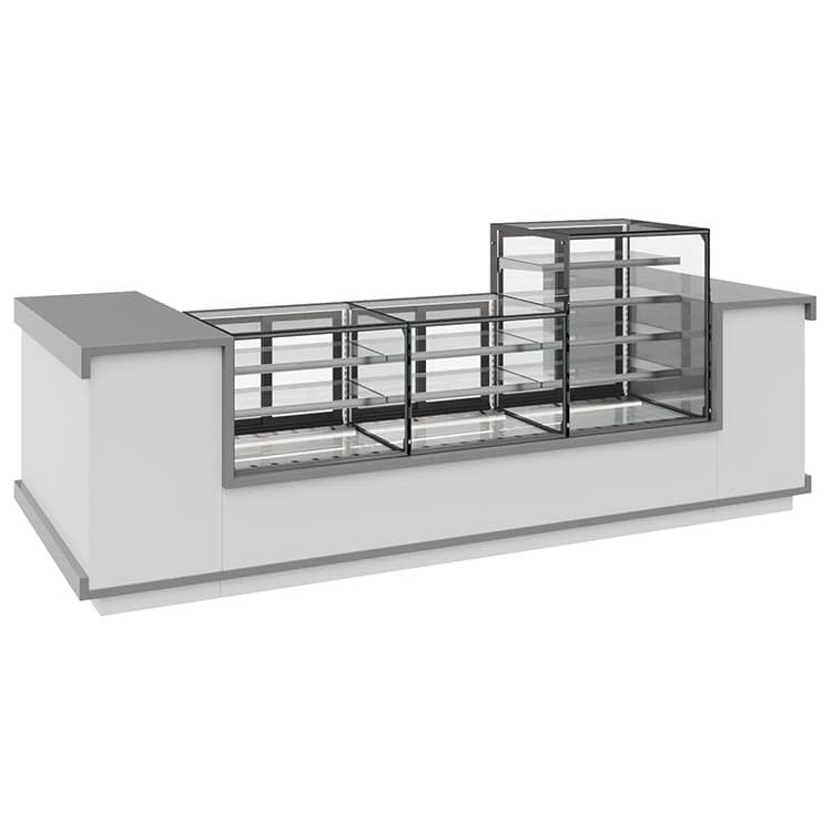 Витрина Carboma COSMO KC71-130 VV 1,2-1 BUILT-IN