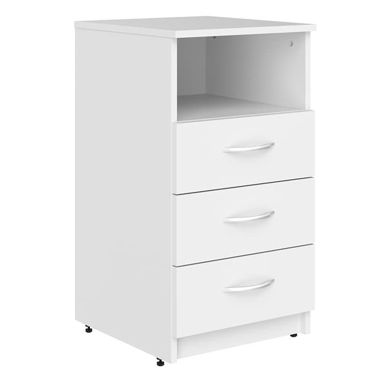 Тумба приставная Skyland SC-3D.1А белый 407х450х760 SIMPLE