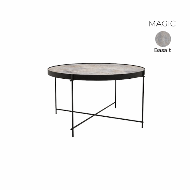 Стол журнальный круглый Алсав 21MAGIC.008 Basalt