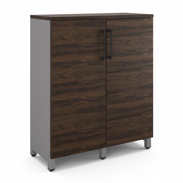 Шкаф распашной Kobor HR/3-90/60/M aluminum/charlston