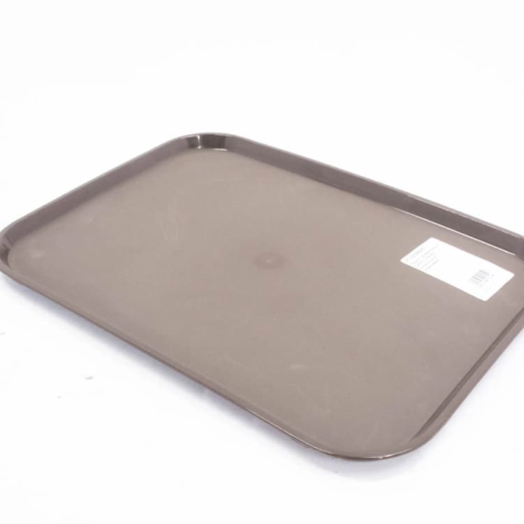 Поднос прорезиненный Cambro 415х300, полипропилен коричневый арт. УТ-00088261 (Без эксплуатации 73 шт)