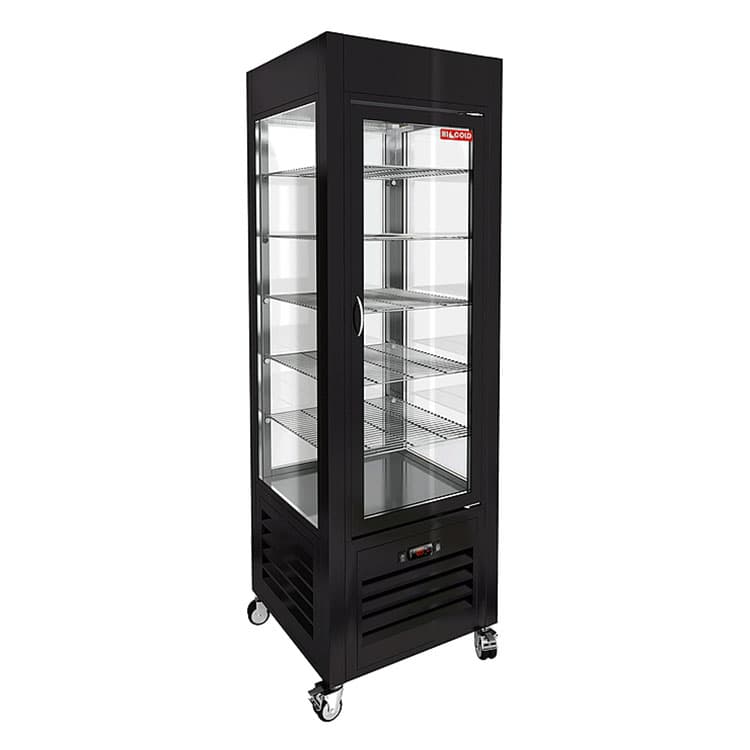 Витрина кондитерская HICOLD VRC 350 Black
