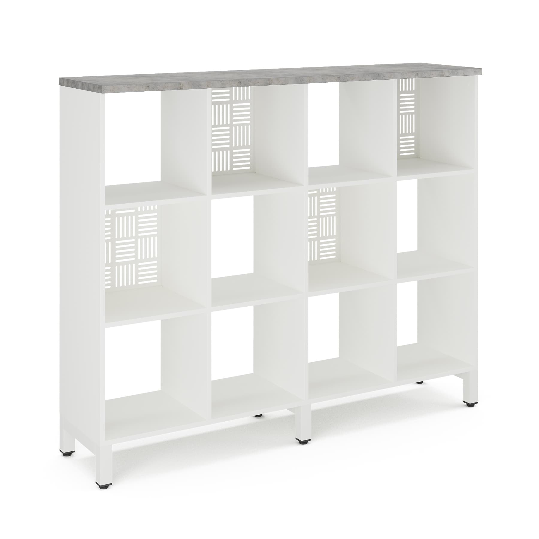 Стеллажная система SQ-3Х4 white/chicago