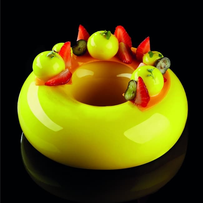 Форма для мороженого/суфле 3D Pavoni "Галактика" d153/78мм h44мм (объем 0,52л), силикон KE020