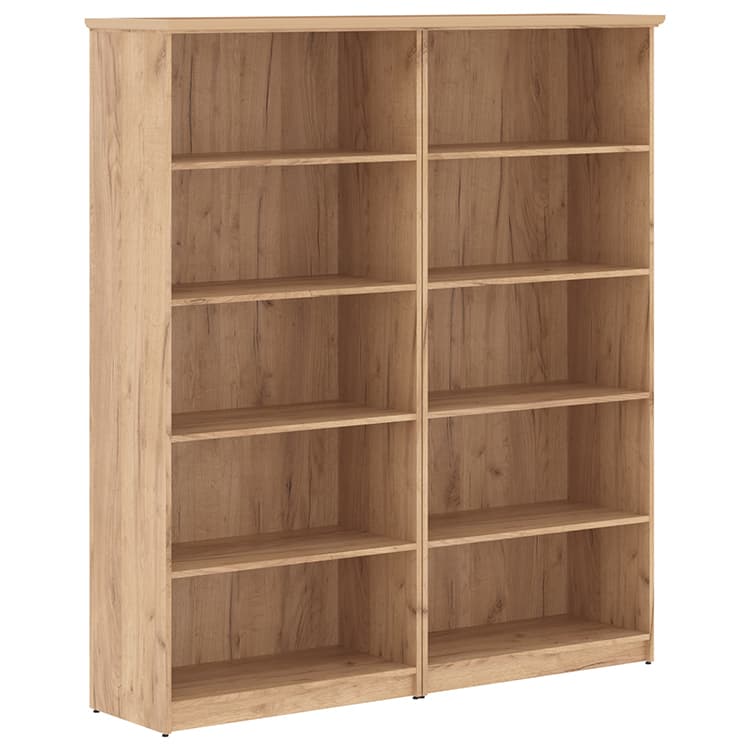 Стеллаж высокий 2-х секционный Skyland RHC 180 дуб бофорд 1808х466х2023 RAUT
