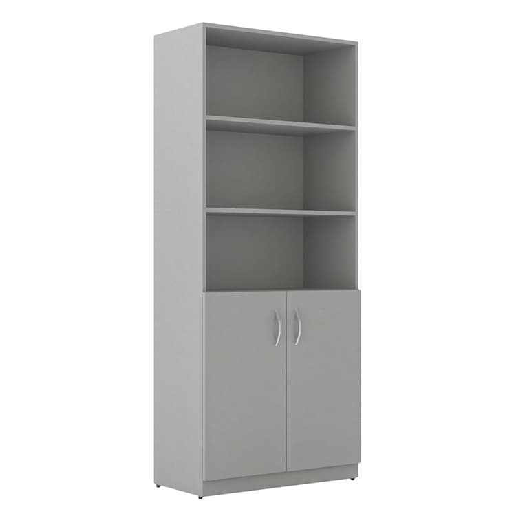 Шкаф с комплектом глухих малых дверей Skyland SR-5W.5 серый 770х375х1815 SIMPLE