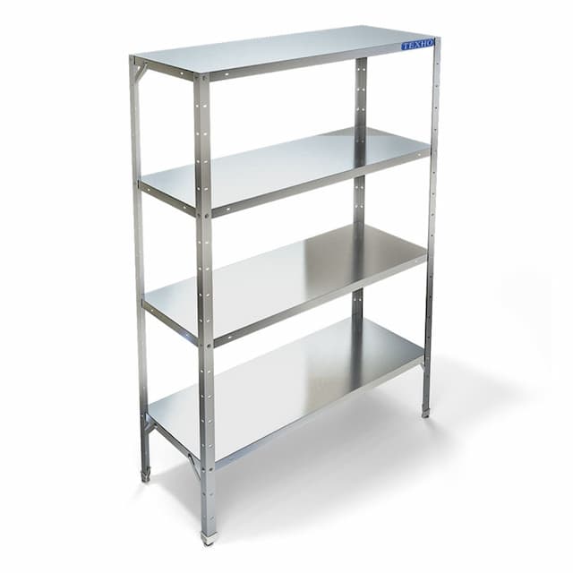 Стеллаж со сплошными полками Техно-ТТ СТР-114/800