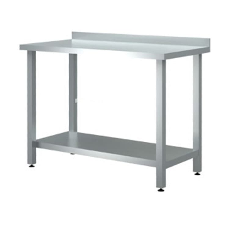 Стол разделочный пристенный с бортом Cryspi СРПН Э СП 1400х600