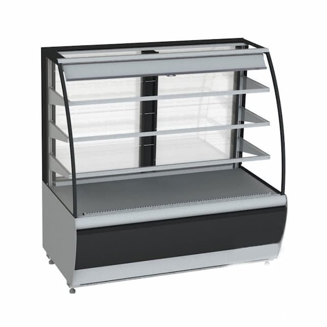 Кондитерская витрина Полюс FLANDRIA K70 VM 1,3-2 (ВХСв - 1,3д Техно) (открытая)
