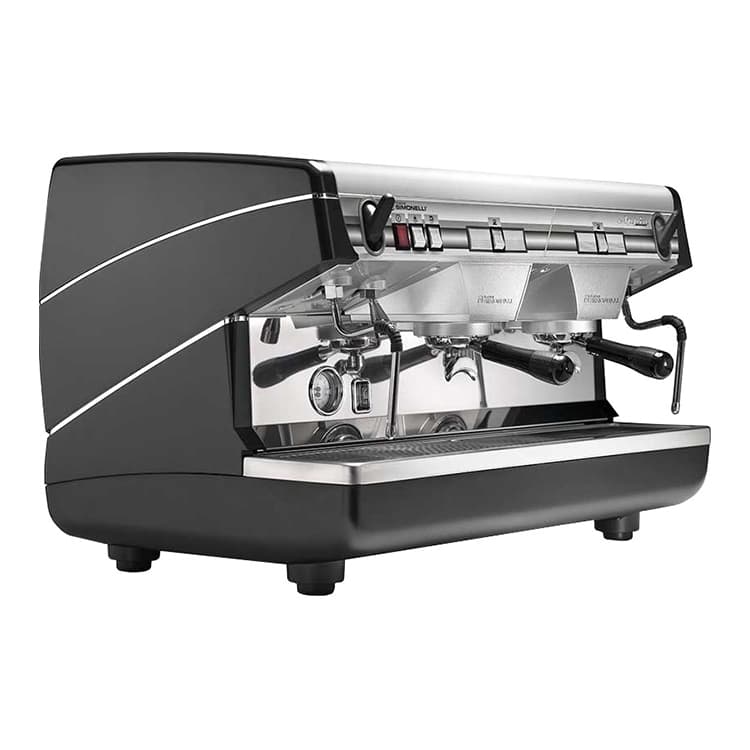 Кофемашина Nuova Simonelli Appia II 2Gr S 220V black+cupwarmer+ecomomizer 