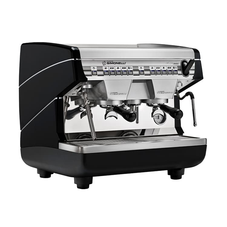 Кофемашина Nuova Simonelli Appia II Compact 2Gr V 220V black+high groups 