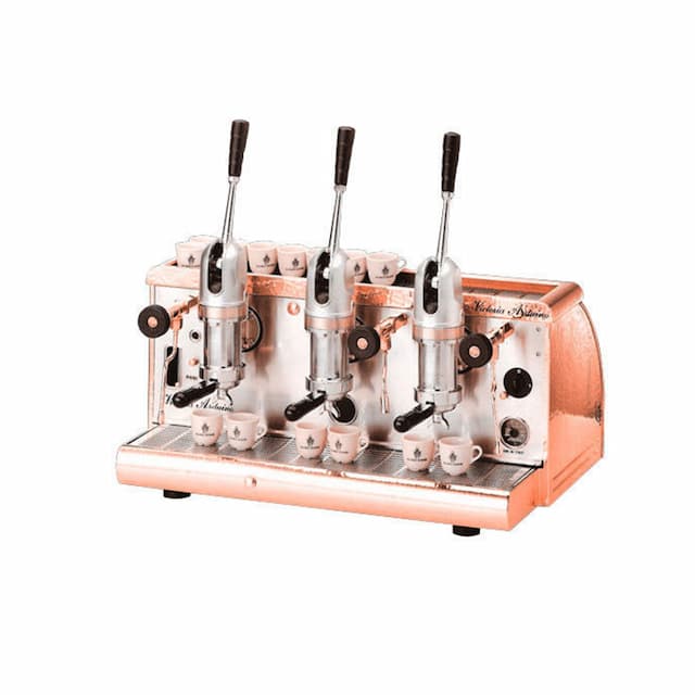 Кофемашина Victoria Arduino Athena leva 3 copper 380V