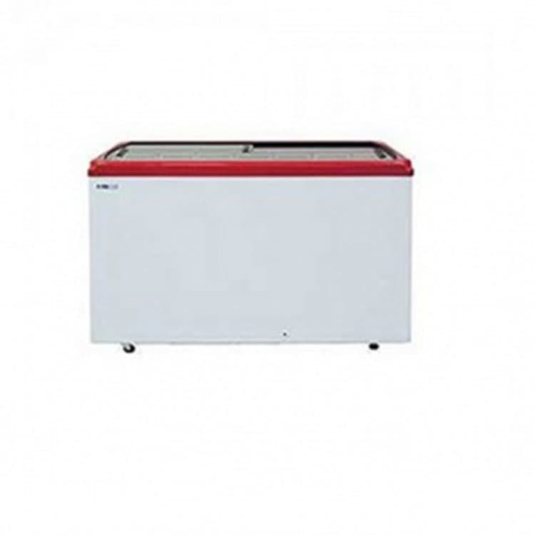 Морозильный ларь с гнутым стеклом Italfrost ЛВН 400 ГT (СF 400 CT) (красный)