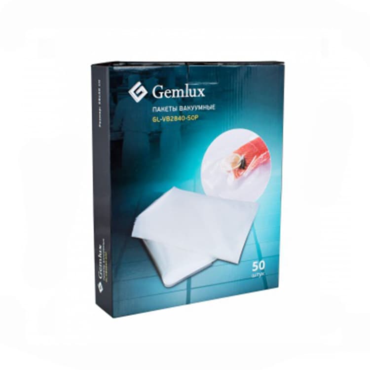 Пакет вакуумный Gemlux GL-VB2840-50P