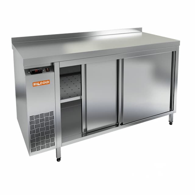 Стол тепловой пристенный двери купе Hicold TS 13 SN