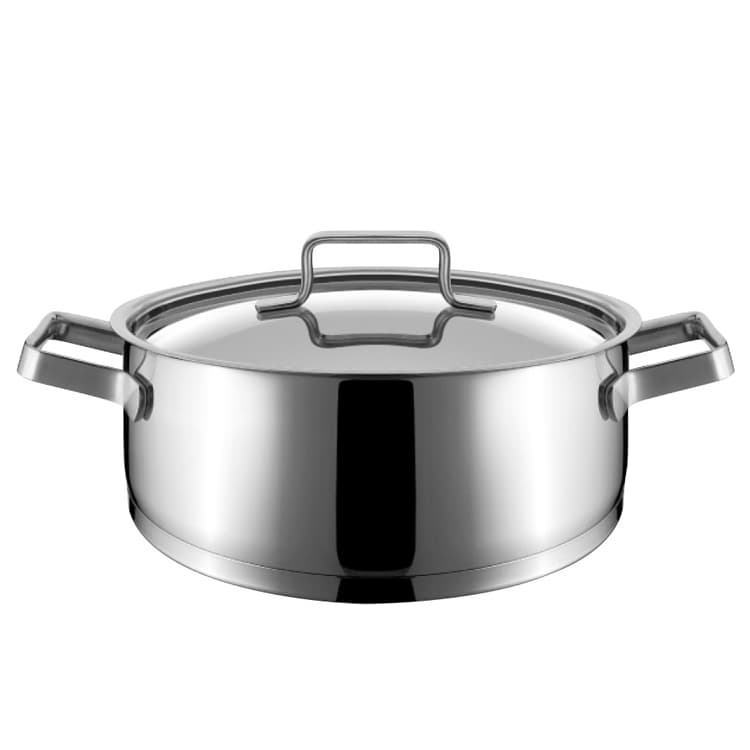 Кастрюля Pujadas с крышкой 457.032 (d 32 см, h 12.5 см, 10 л)