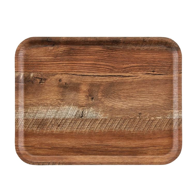 Пластиковый поднос Cambro MA3343 коричневый дуб (33x43 см)