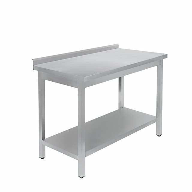 Стол универсальный Luxstahl СПУ-16/7 со сплошной полкой нерж