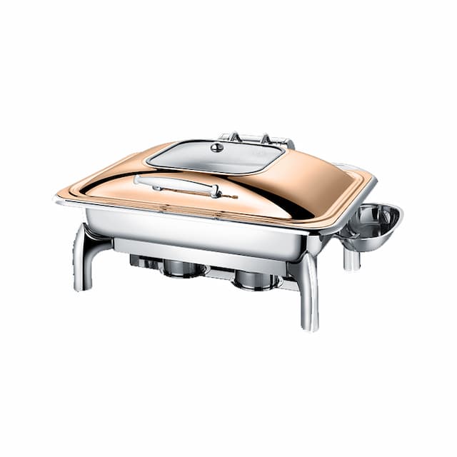 Чафинг-диш Crazy Pan CP-CHD016RG розовое золото 