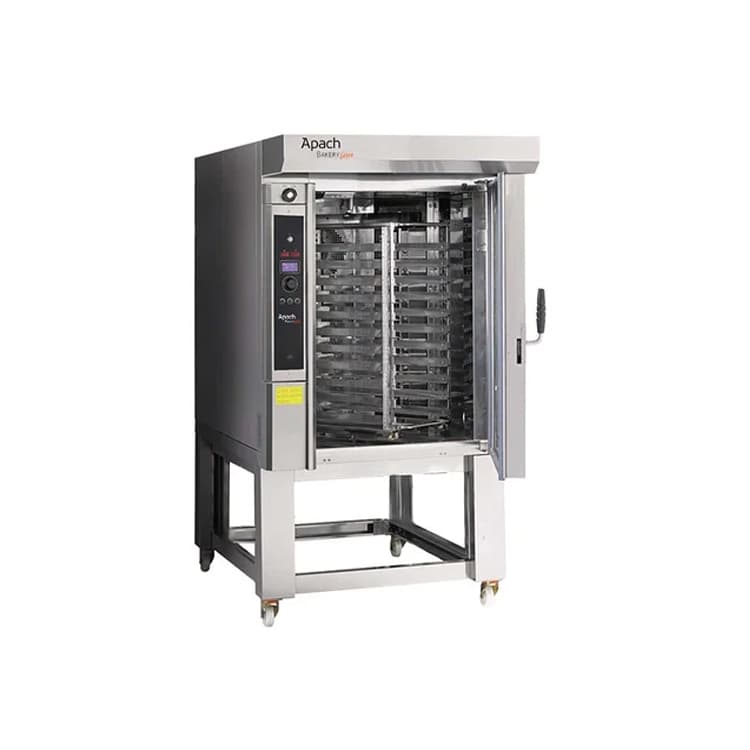 Печь миниротационная электрическая с подставкой без направляющих APACH BAKERY LINE C46E-FS DPTA