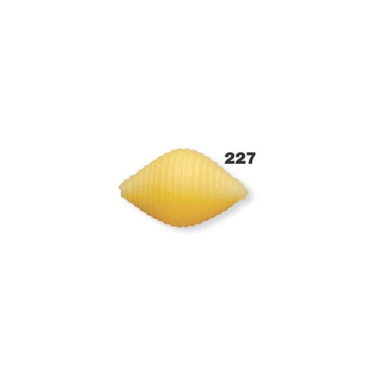 Фильера бронзовая для модели P6, P12, P2 Imperia and Lamonferrina диаметром 89 мм форма №227 conchiglie rigate
