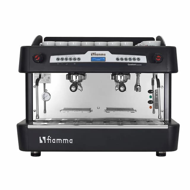 Профессиональная (рожковая) кофемашина Fiamma Quadrant 2 DSP BLACK