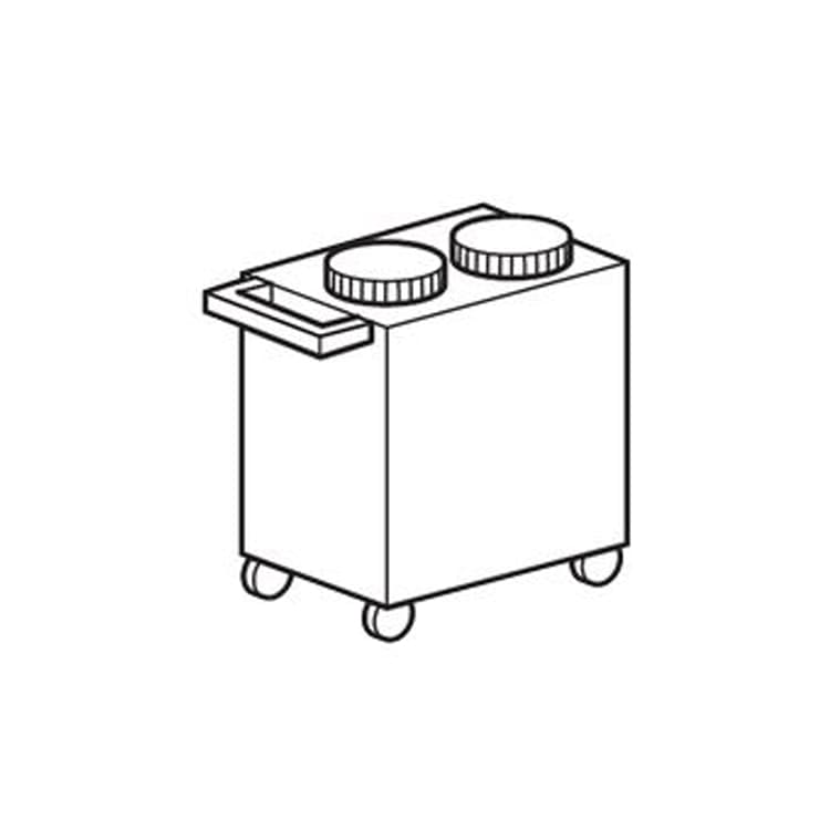 Диспенсер для подогрева тарелок APACH CHEF LINE LDH8450