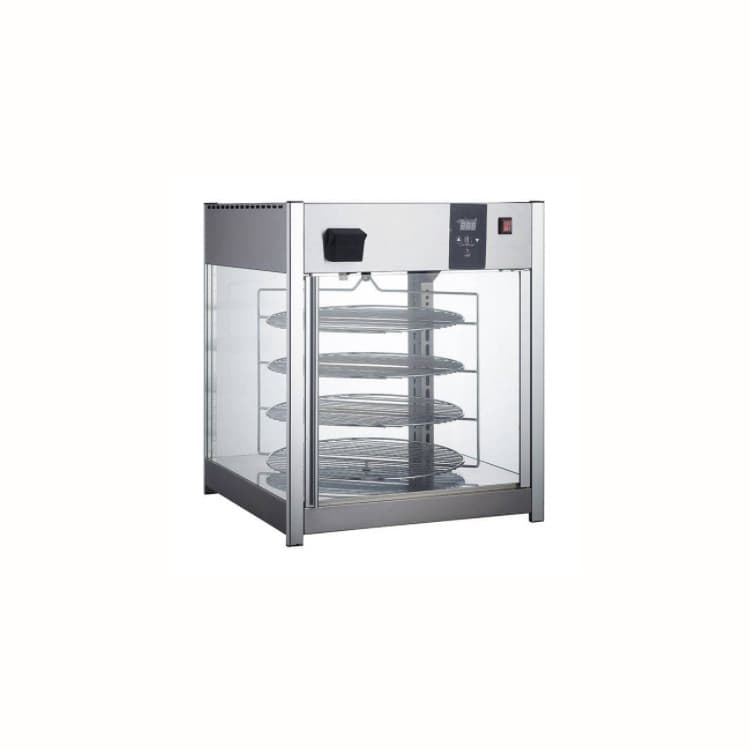 Витрина тепловая ротационная, настольная, с 4 полками, с подсветкой Kocateq RTR158L