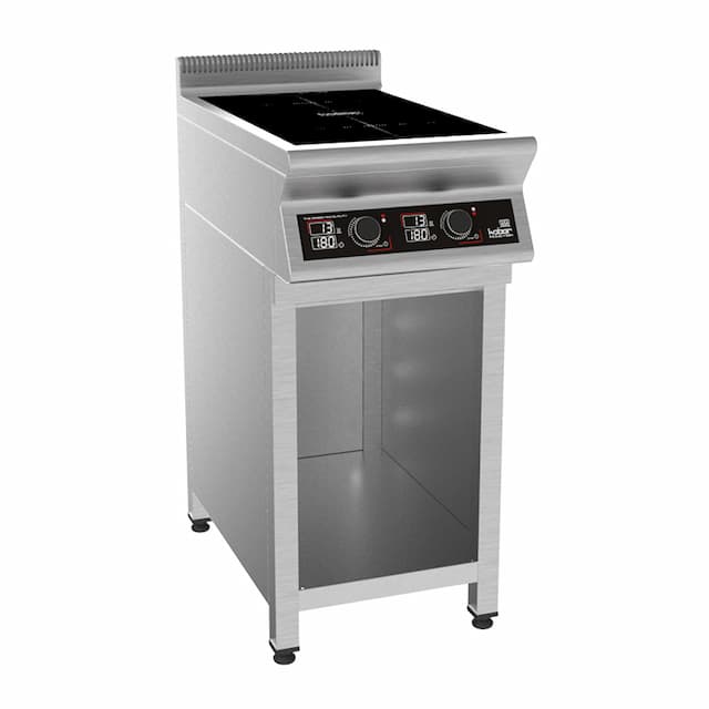 Плита индукционная на полузакрытой подставке 2 конфорки КОБОР I7-2S1